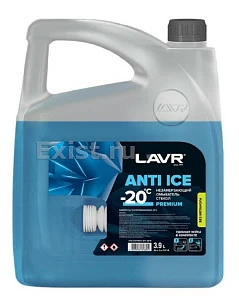 Незамерзающий омыватель стекол -20°С LAVR Anti-ice Premium 3,9 л