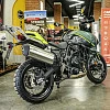 Мотоцикл Benelli TRK 702X (зеленый/черный)
