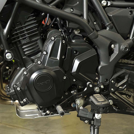Мотоцикл Benelli TRK 702X (зеленый/черный)